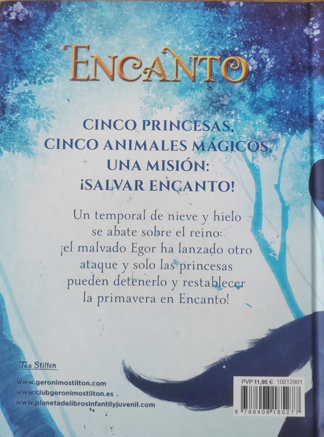 Libro tea Stilton encanto