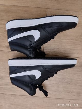 Tenis Nike court visión mid negro