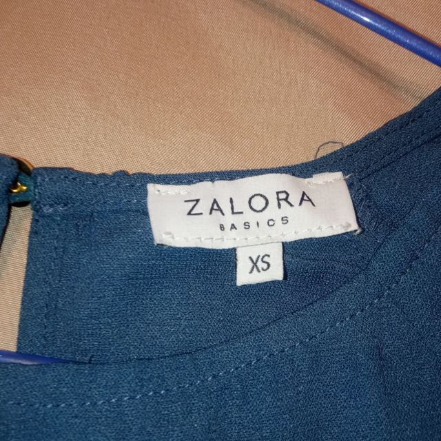 Blusa donna zalora blu taglia XS