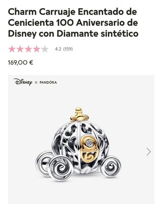 Charm carruaje encantado 100 aniversario