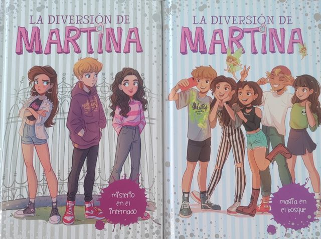 Lote 2 libros de martina