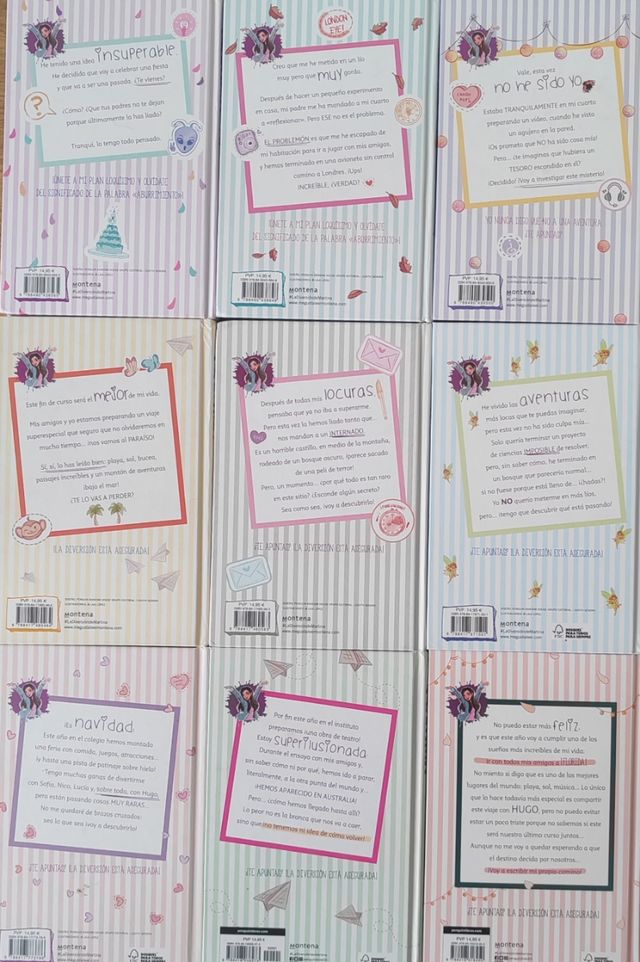 Lote 2 libros de martina