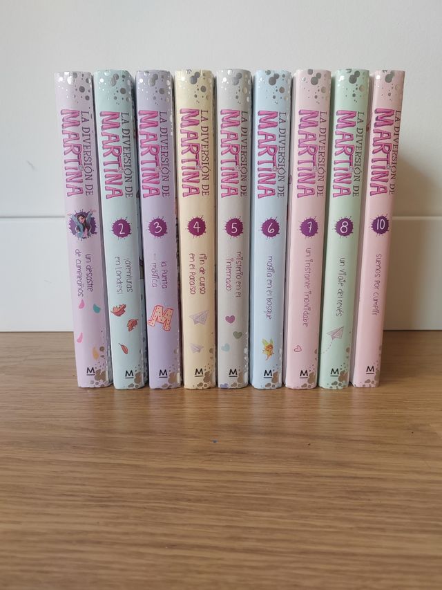 Lote 2 libros de martina