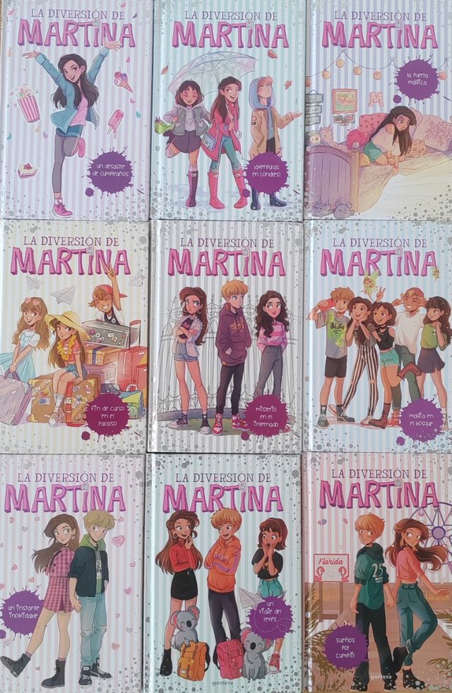 Lote 2 libros de martina