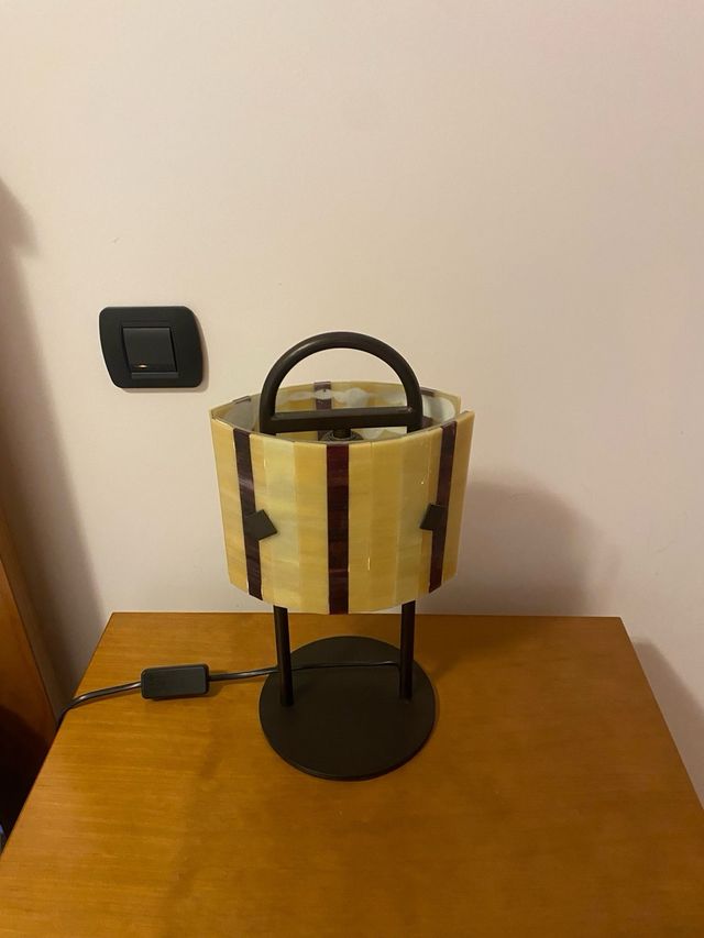 2 lampaillas mesita noche de NACAR