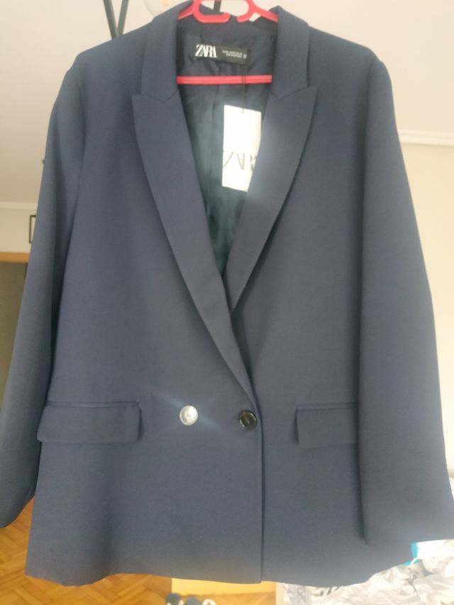 Americana azul marino