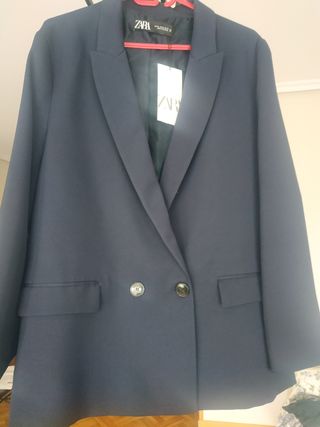 Americana azul marino