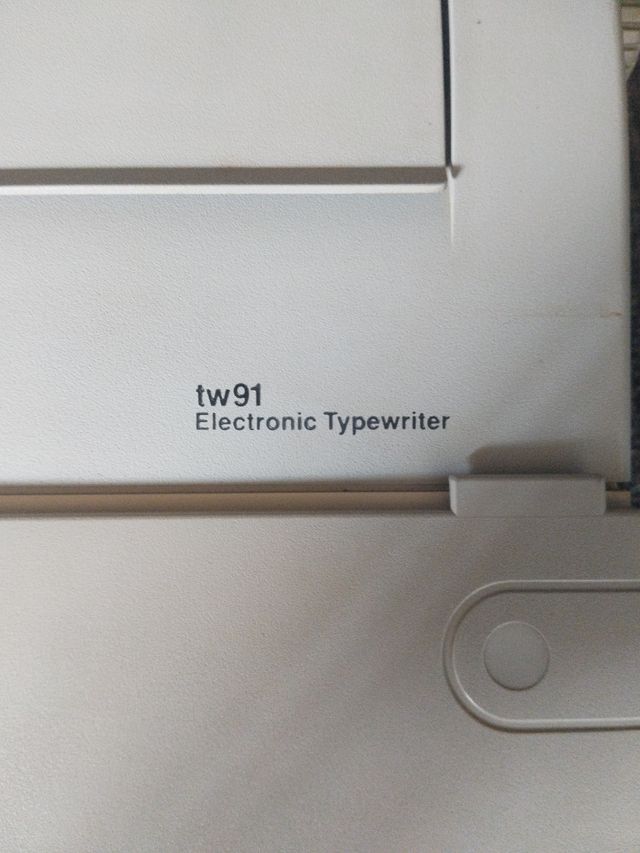 Maquina de escribir electrónica