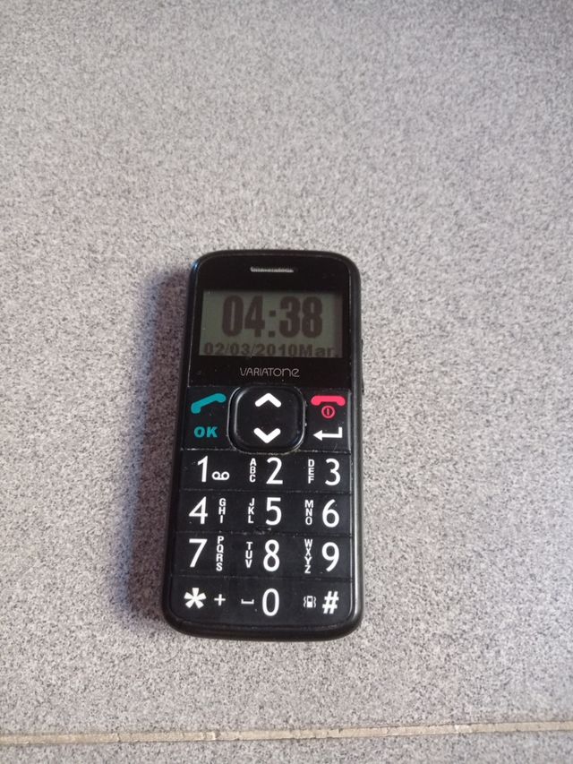 Movil Variatone para personas mayores