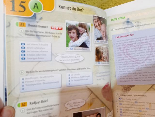 IDEEN 2 ,KURSBUCH , HUEBER ,ALEMAN