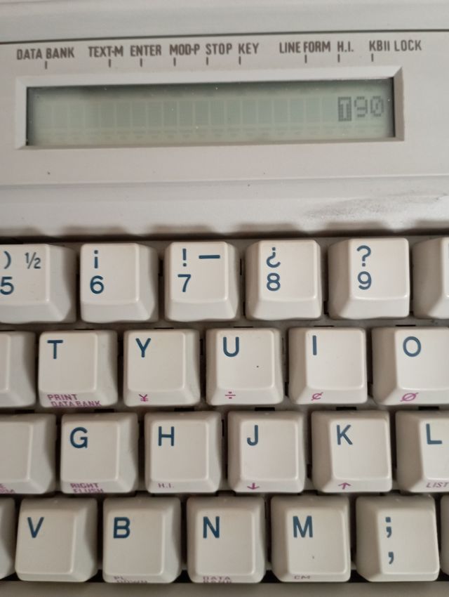 Máquina de escribir Olivetti