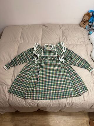 Vestido ancho con volantes Maggie Sweet