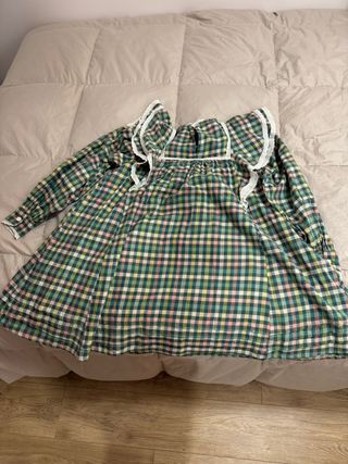 Vestido ancho con volantes Maggie Sweet