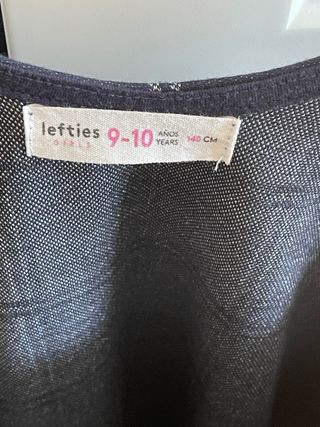 Peto vestido Lefties 9-10 años