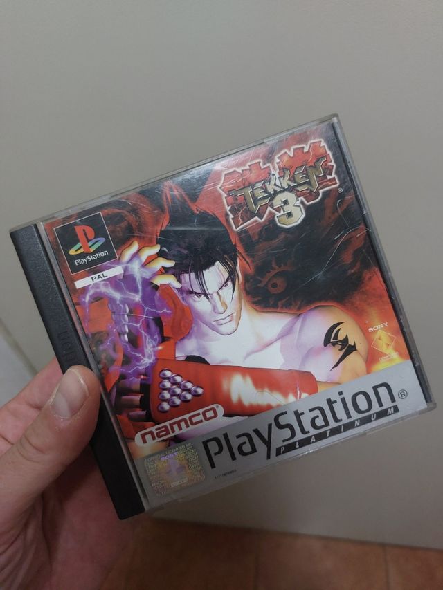 Ps1 pal Multi Tekken 3 platinum + Guida