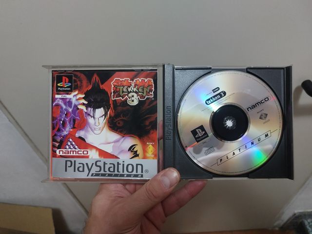 Ps1 pal Multi Tekken 3 platinum + Guida