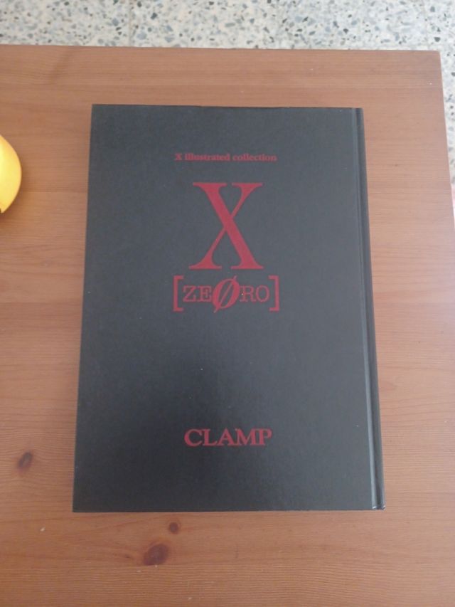 X Ilustrared collection X Zero 
 -artbook de Clamp