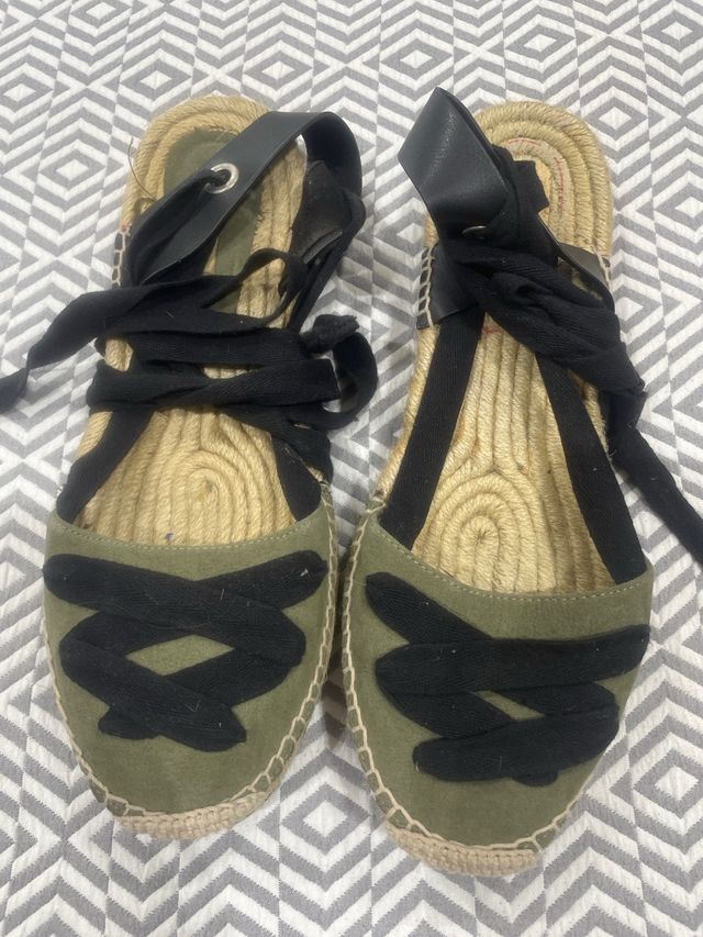 Alpargatas verde militar lazada 40