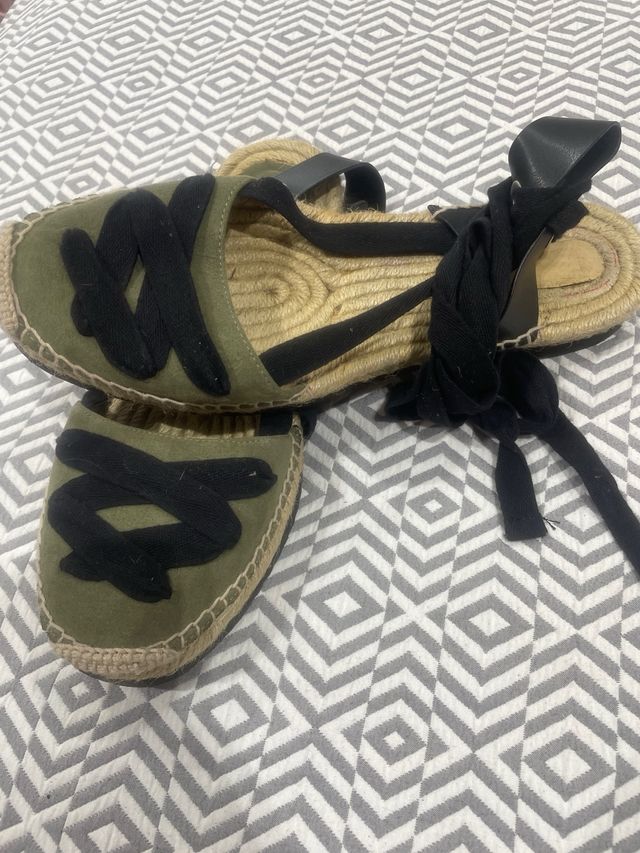 Alpargatas verde militar lazada 40