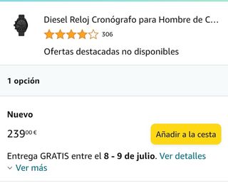 [Precio Final!] Reloj Diesel