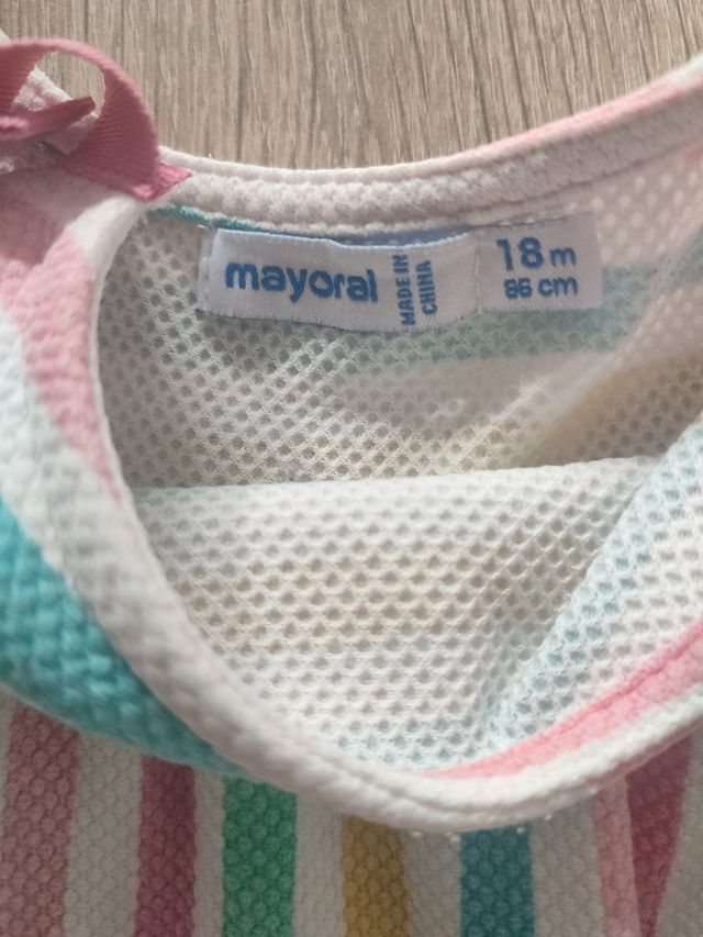 VESTIDO MAYORAL 12-18 MESES