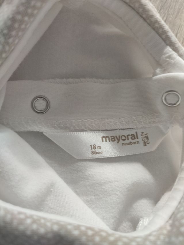 VESTIDO VOLANTES MAYORAL 12-18 MESES