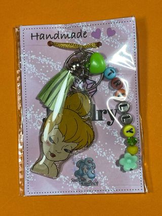 Portachiavi in resina tinker bell handmade