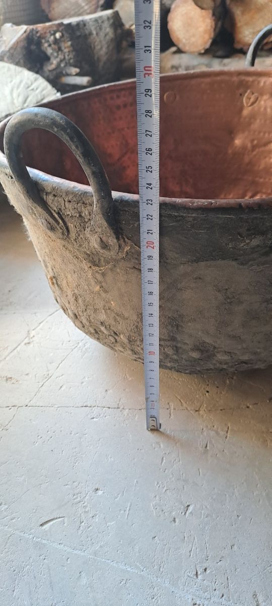 Caldero de cobre para matanza