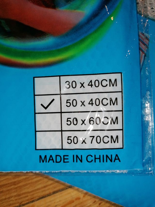 2 bolsas lavandería. Nuevas. 40*50cm.