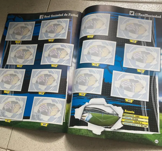 Álbum VACIO 2015/16 Álbum de fútbol