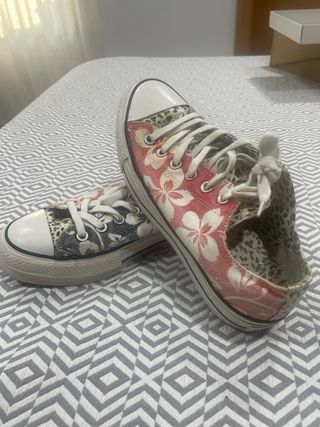 Zapatillas converse plataforma 40