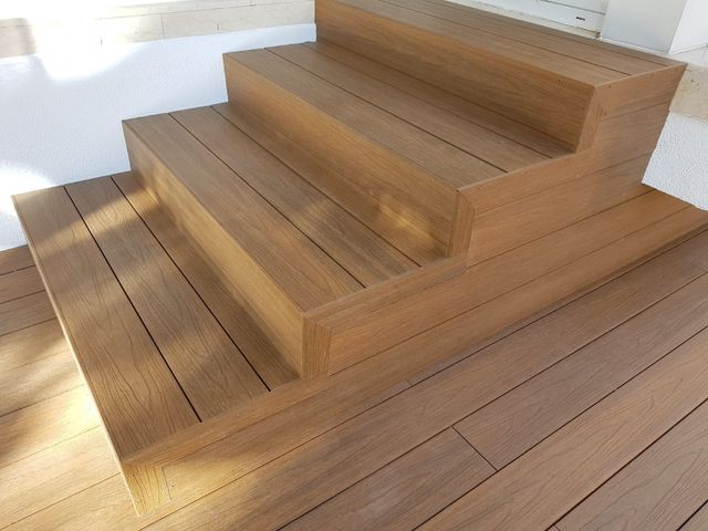 Tarima de composite instalación y reparaciones