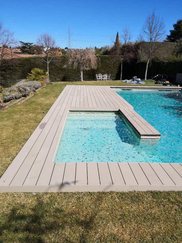 Tarima de composite instalación y reparaciones