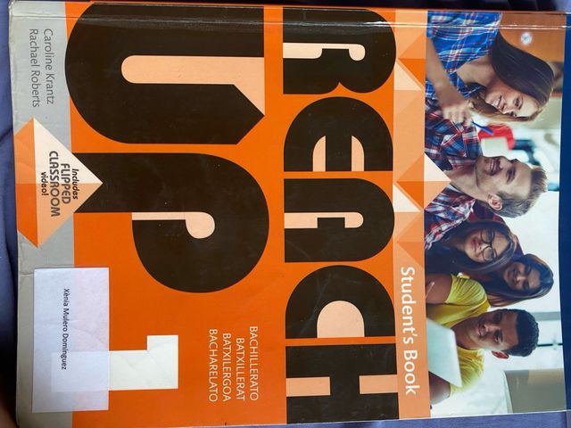 Student’s book reach up 1 batxillerat