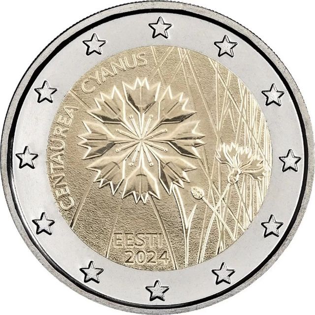 Moneda 2€ Estonia 2024 "El Aciano"    SC.