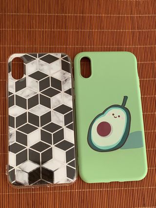 2 Fundas iphone X