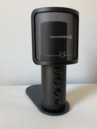 Micrófono Podcast Youtube Twitch Beyer FOX USB