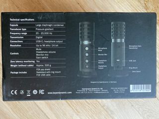 Micrófono Podcast Youtube Twitch Beyer FOX USB