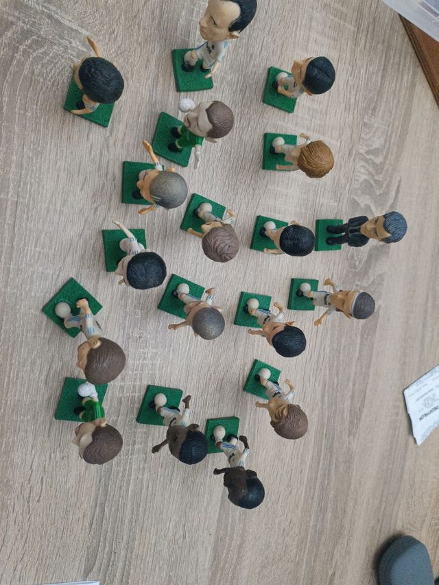 Giocatori in pvc del Real Madrid