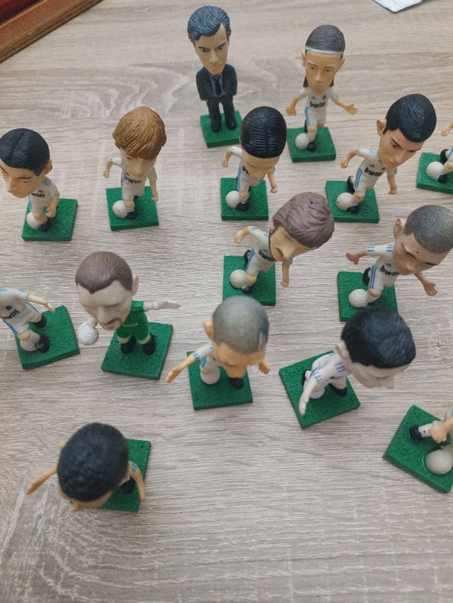 Giocatori in pvc del Real Madrid