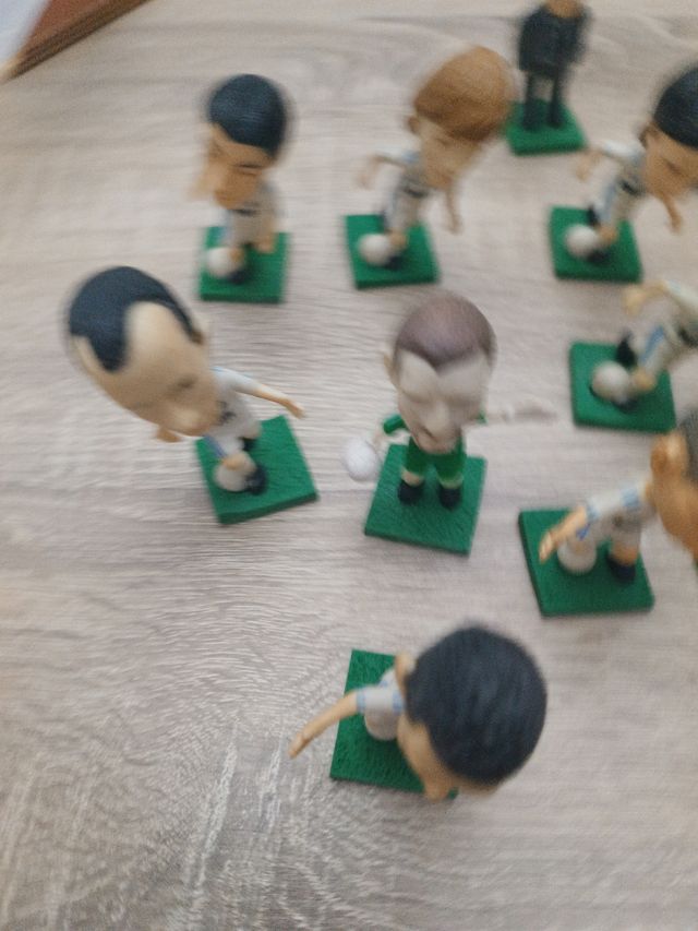 Giocatori in pvc del Real Madrid