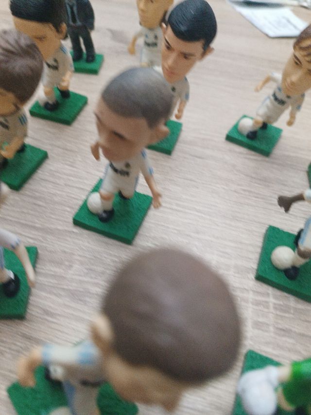 Giocatori in pvc del Real Madrid