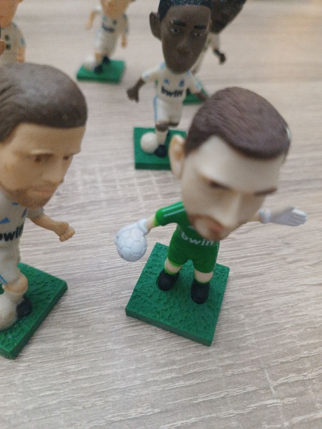 Giocatori in pvc del Real Madrid
