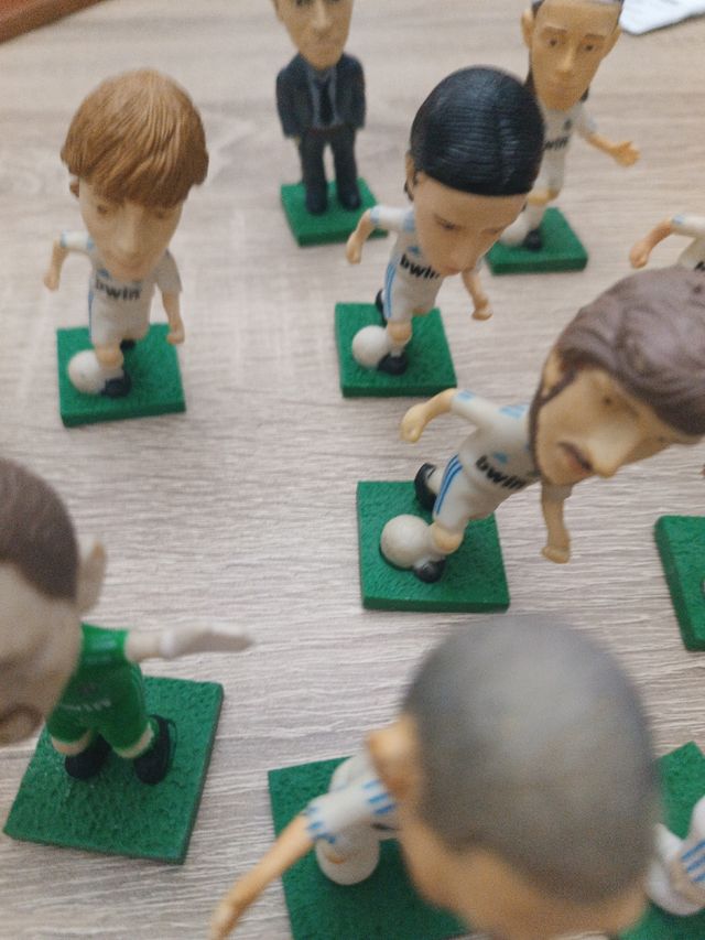 Giocatori in pvc del Real Madrid