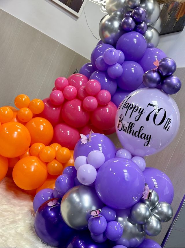 Decoracion arco de globos