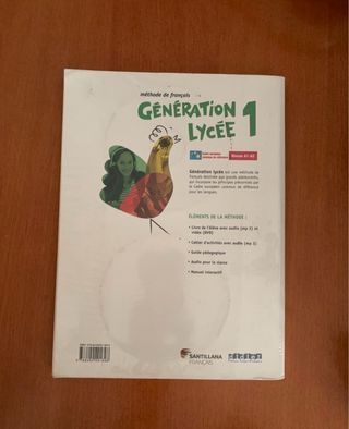 Generation Lycée 1 Livre de l’ elève Santillana