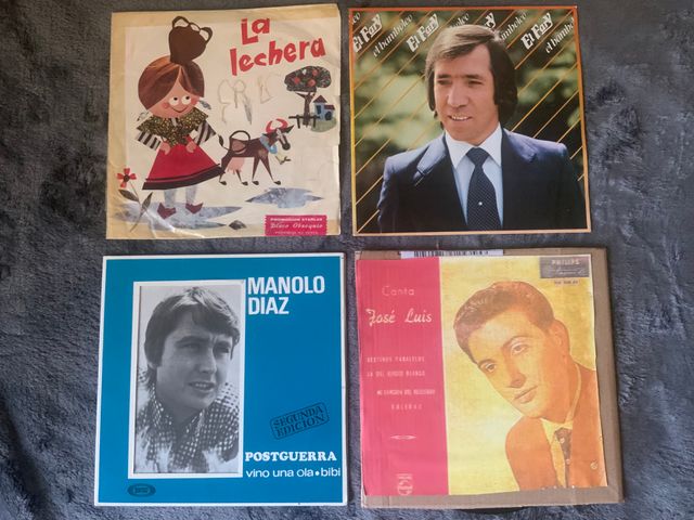 LOTE 10 DISCOS SINGLES DE VINILO