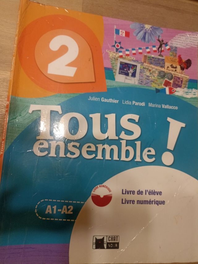 Libro de francés Tous ensemble