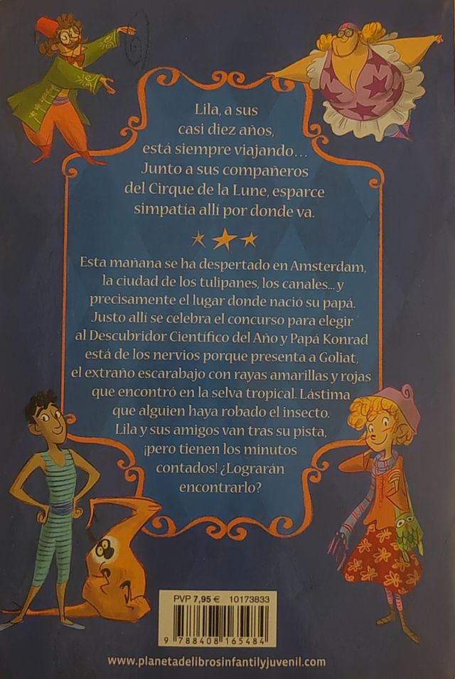 Libro la vuelta la mundo de lila