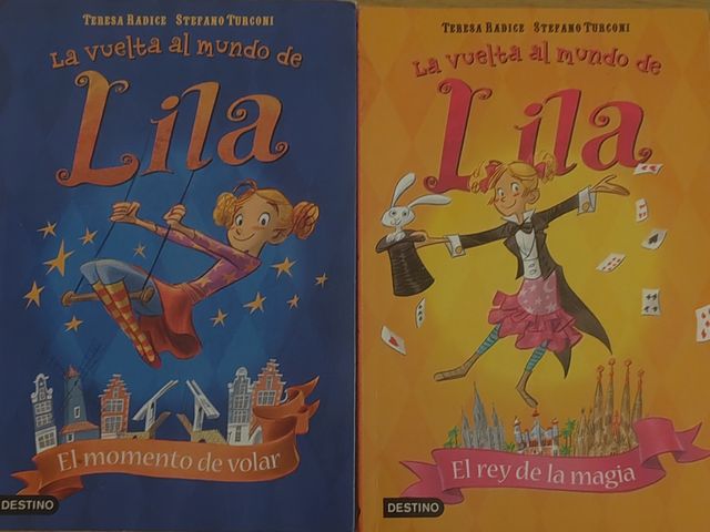 Libro la vuelta al mundo de lila